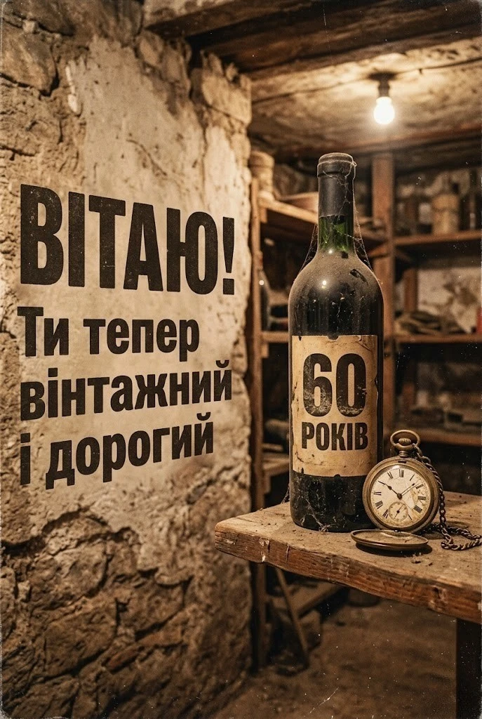 Привітання з 60-річчям чоловіку: вірші, проза та короткі побажання