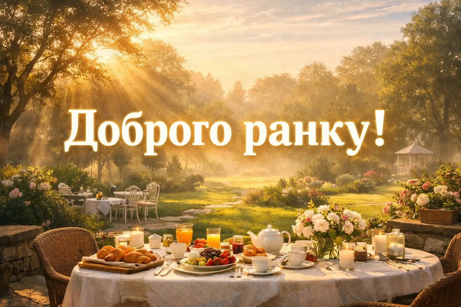 Доброго ранку: нові картинки та найтепліші привітання для гарного початку дня
