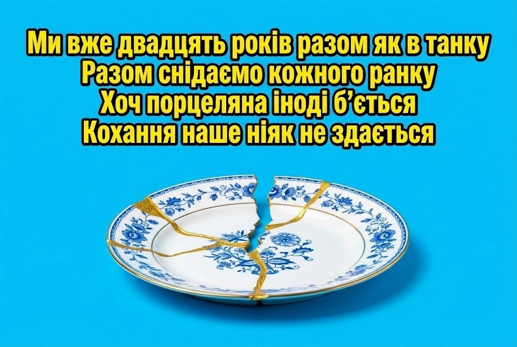 Порцелянове весілля (20 років): зворушливі привітання для найрідніших