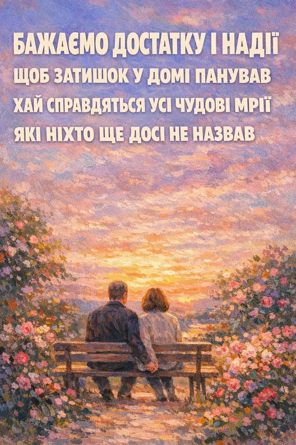 Порцелянове весілля (20 років): зворушливі привітання для найрідніших
