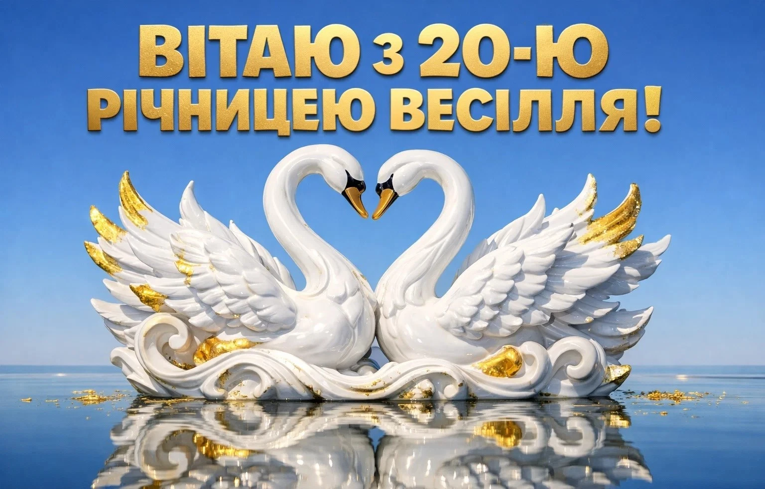 Порцелянове весілля (20 років): зворушливі привітання для найрідніших