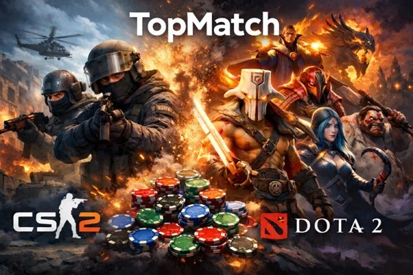 На що можна ставити в CS2 та Dota 2 у ТопМатч, окрім перемоги команди