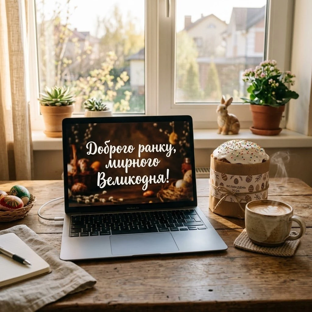 Доброго ранку: сучасні картинки з Великоднем для найтепліших привітань