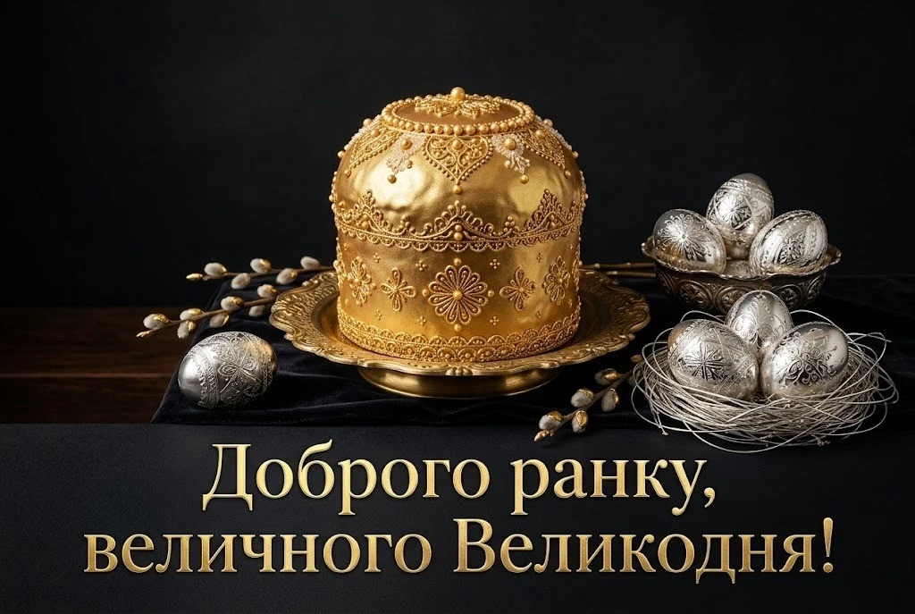 Доброго ранку: сучасні картинки з Великоднем для найтепліших привітань