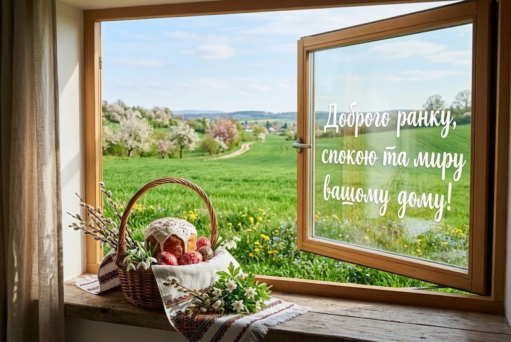 Доброго ранку: сучасні картинки з Великоднем для найтепліших привітань