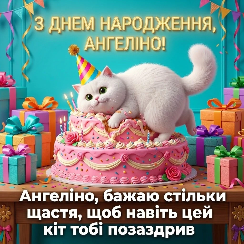 Найкращі привітання з днем народження для Ангеліни: проза, вірші та листівки