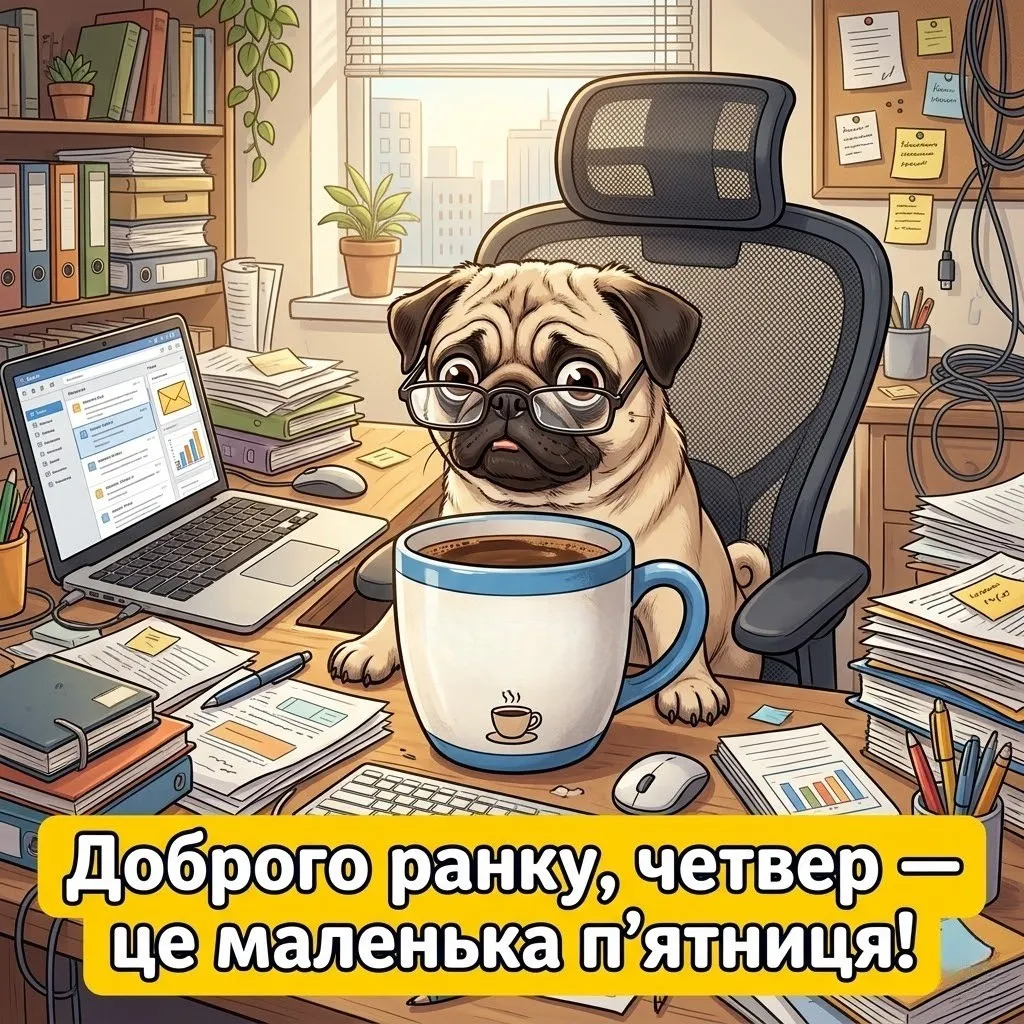 Доброго ранку та гарного четверга: найтепліші побажання та красиві листівки для гарного настрою