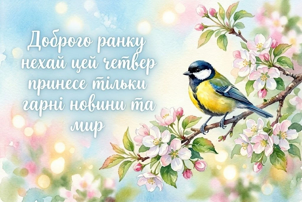 Доброго ранку та гарного четверга: найтепліші побажання та красиві листівки для гарного настрою