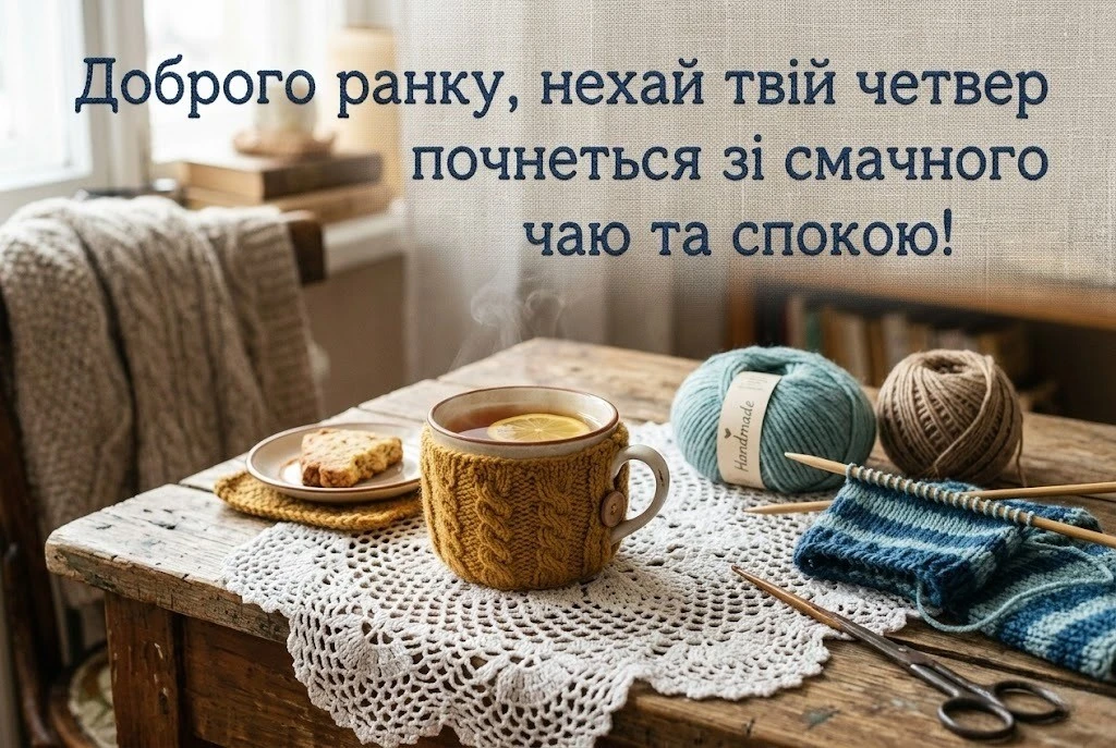Доброго ранку та гарного четверга: найтепліші побажання та красиві листівки для гарного настрою