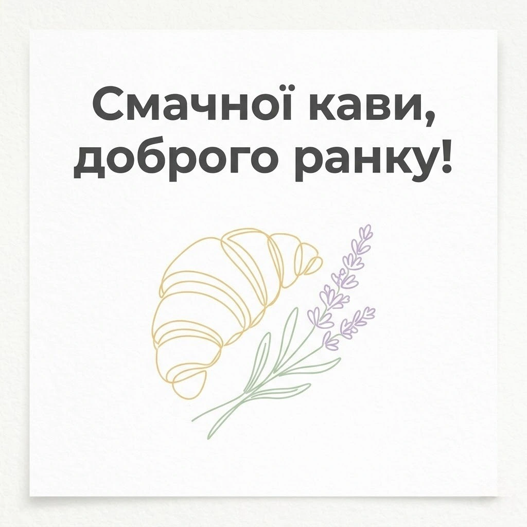 Доброго ранку: картинки та побажання гарного дня, сучасні та стильні листівки