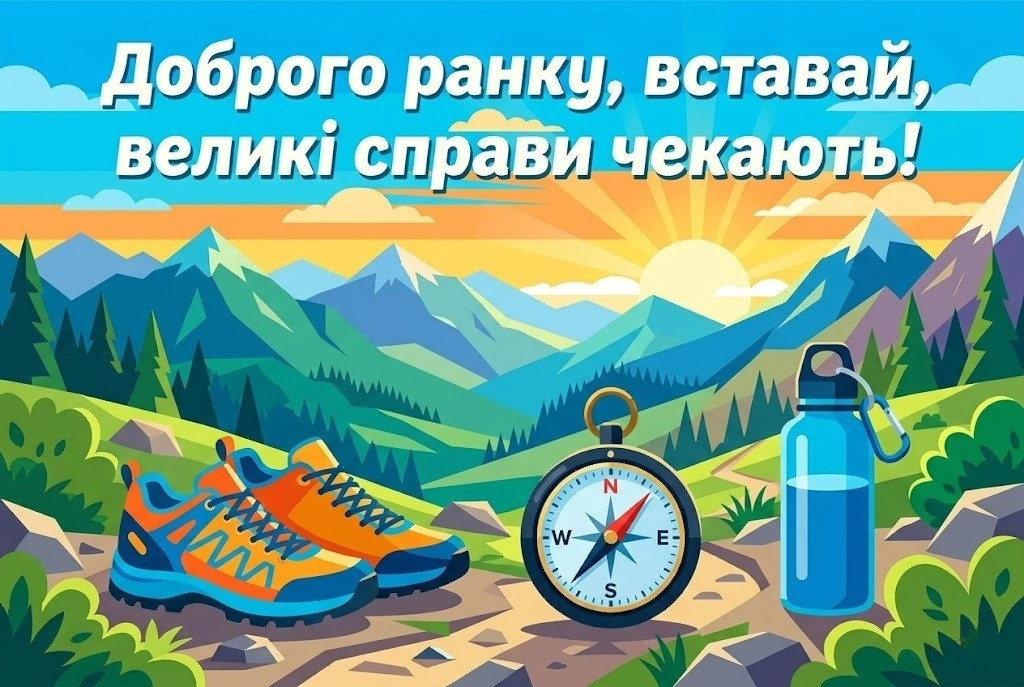 Доброго ранку: картинки та побажання гарного дня, сучасні та стильні листівки