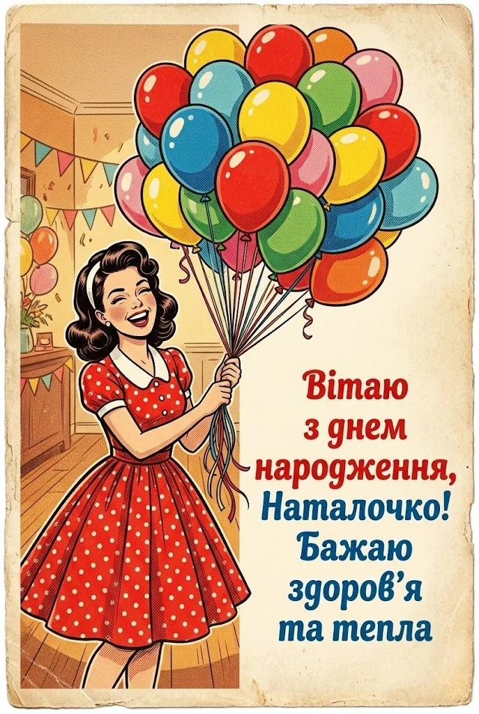 Найкращі привітання з днем народження для Наталії у віршах та прозі