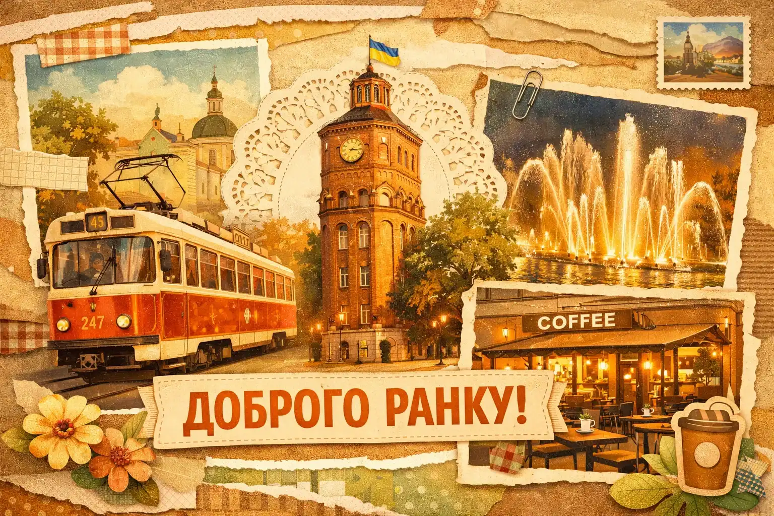 Доброго ранку: сучасні картинки та душевні вітання з Вінниці