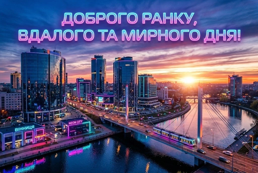 Доброго ранку: сучасні картинки та душевні вітання з Вінниці