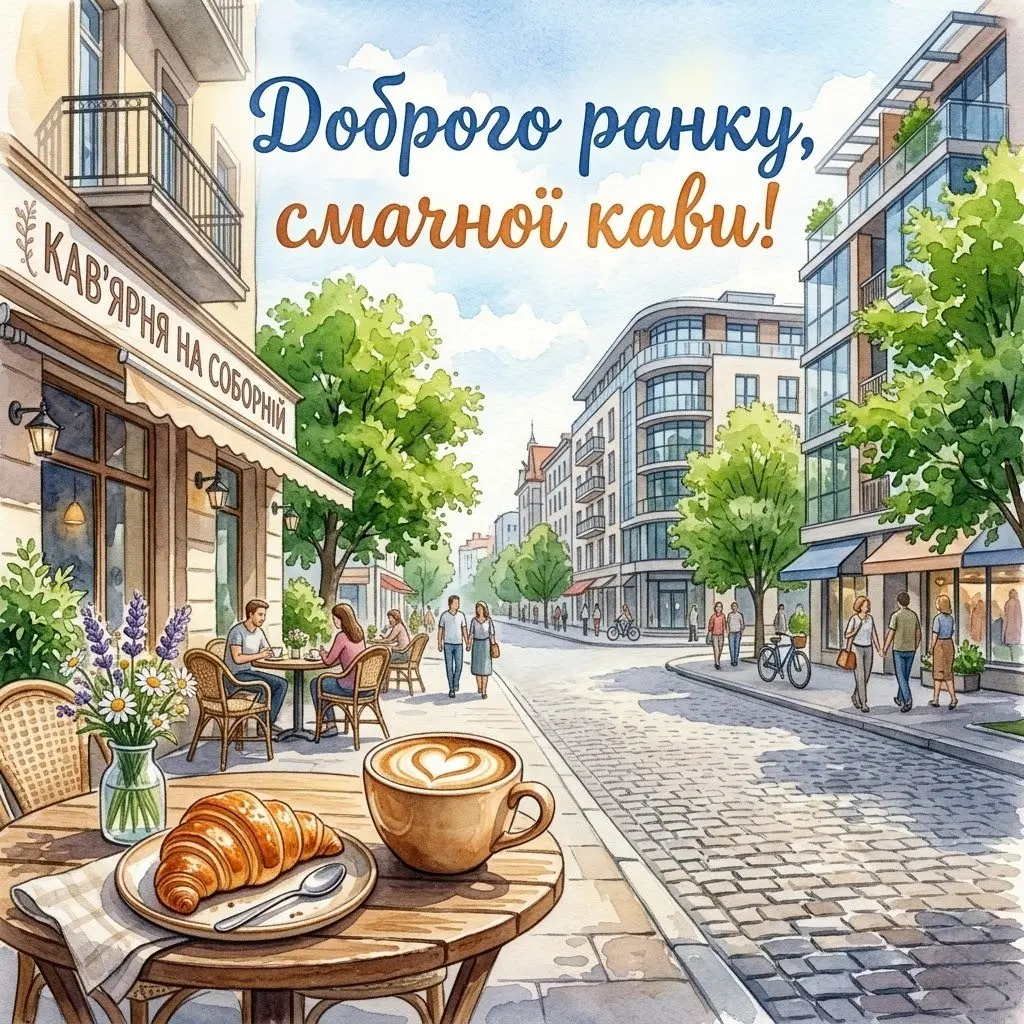 Доброго ранку: сучасні картинки та душевні вітання з Вінниці