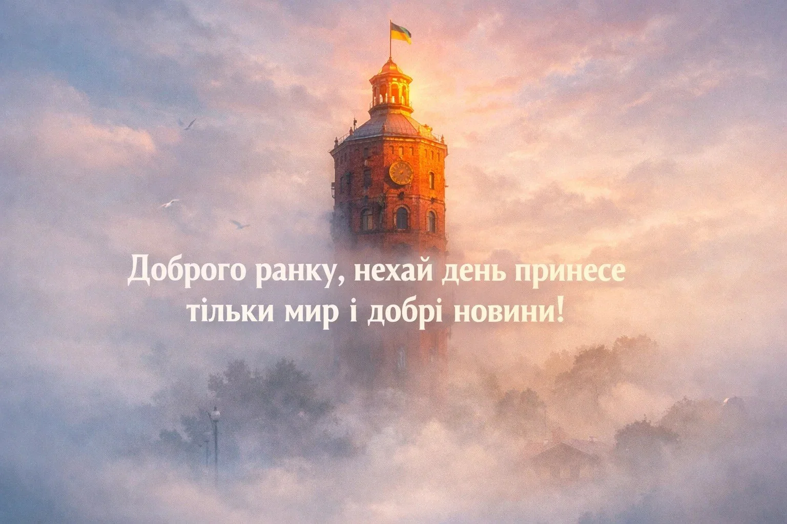 Доброго ранку: сучасні картинки та душевні вітання з Вінниці