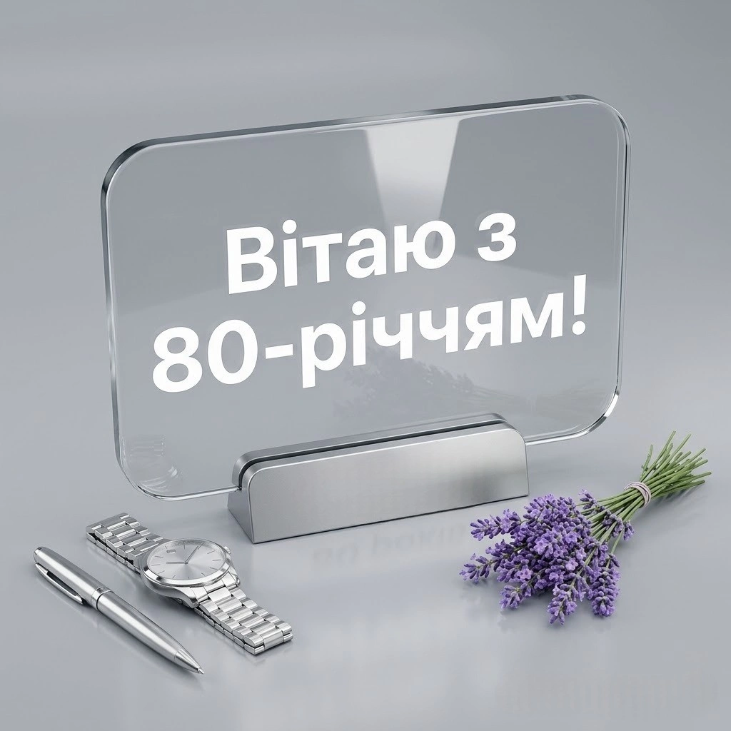 Привітання з 80-річчям у віршах та прозі: мудрі слова до великого свята