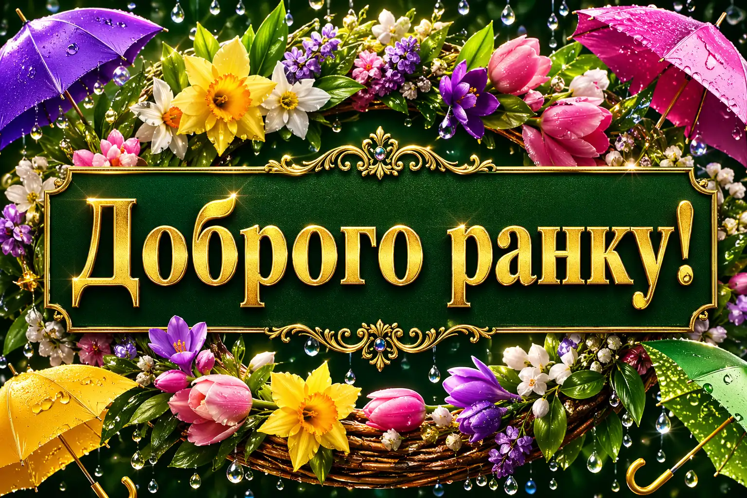 Доброго ранку: весняні картинки, що дарують затишок у дощову погоду