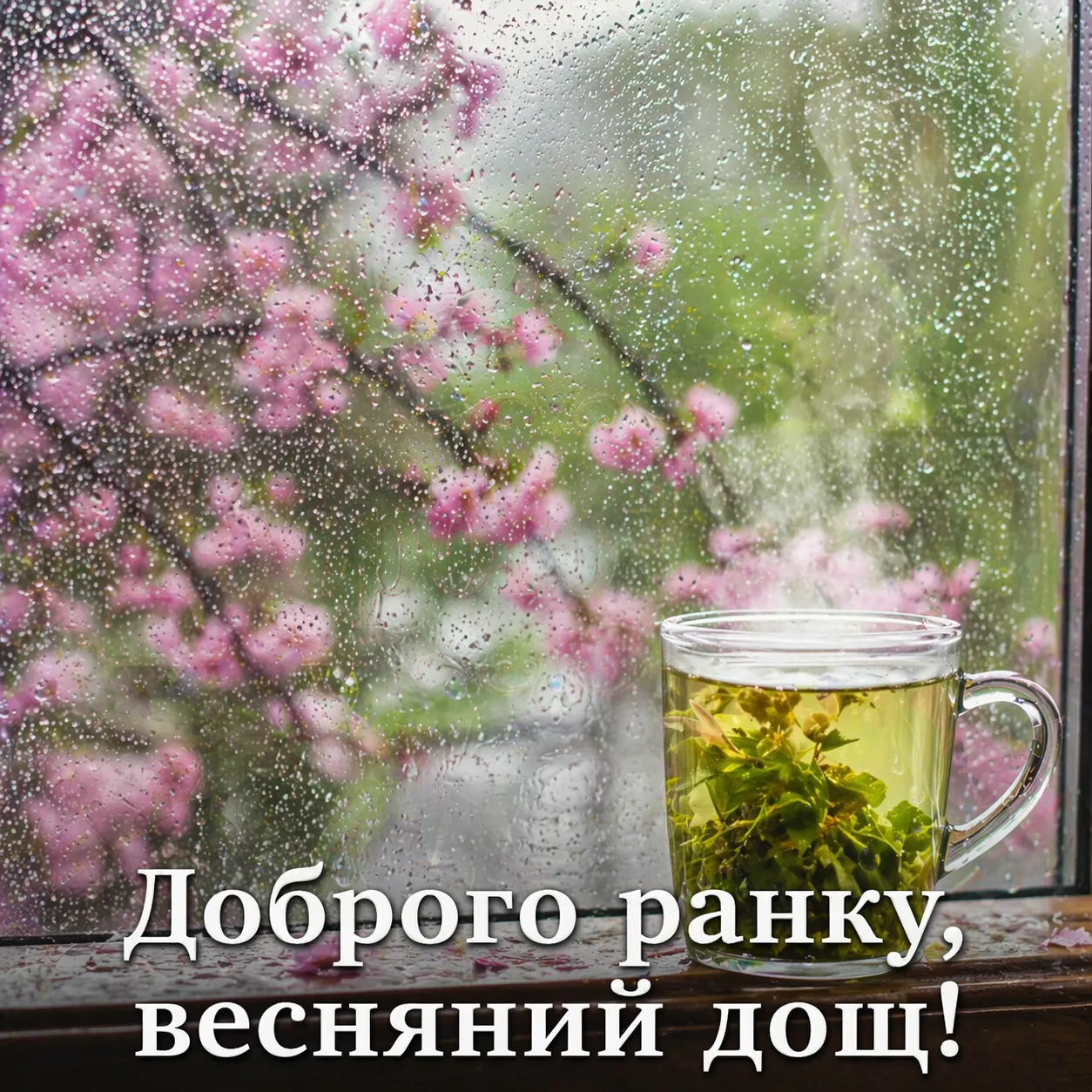 Доброго ранку: весняні картинки, що дарують затишок у дощову погоду
