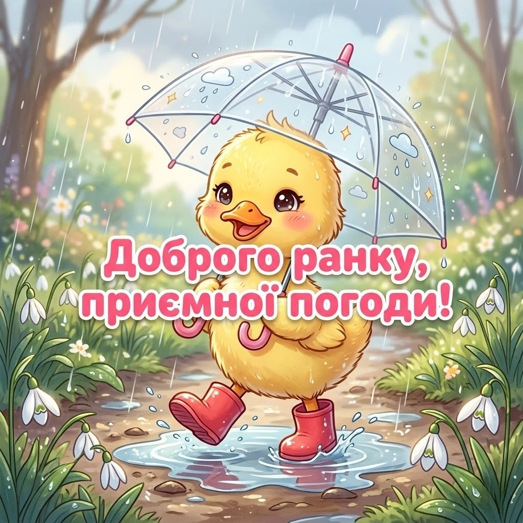 Доброго ранку: весняні картинки, що дарують затишок у дощову погоду