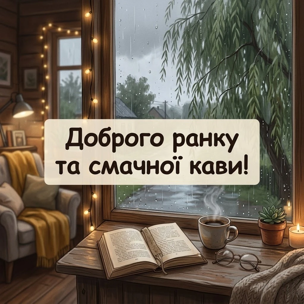 Доброго ранку: весняні картинки, що дарують затишок у дощову погоду