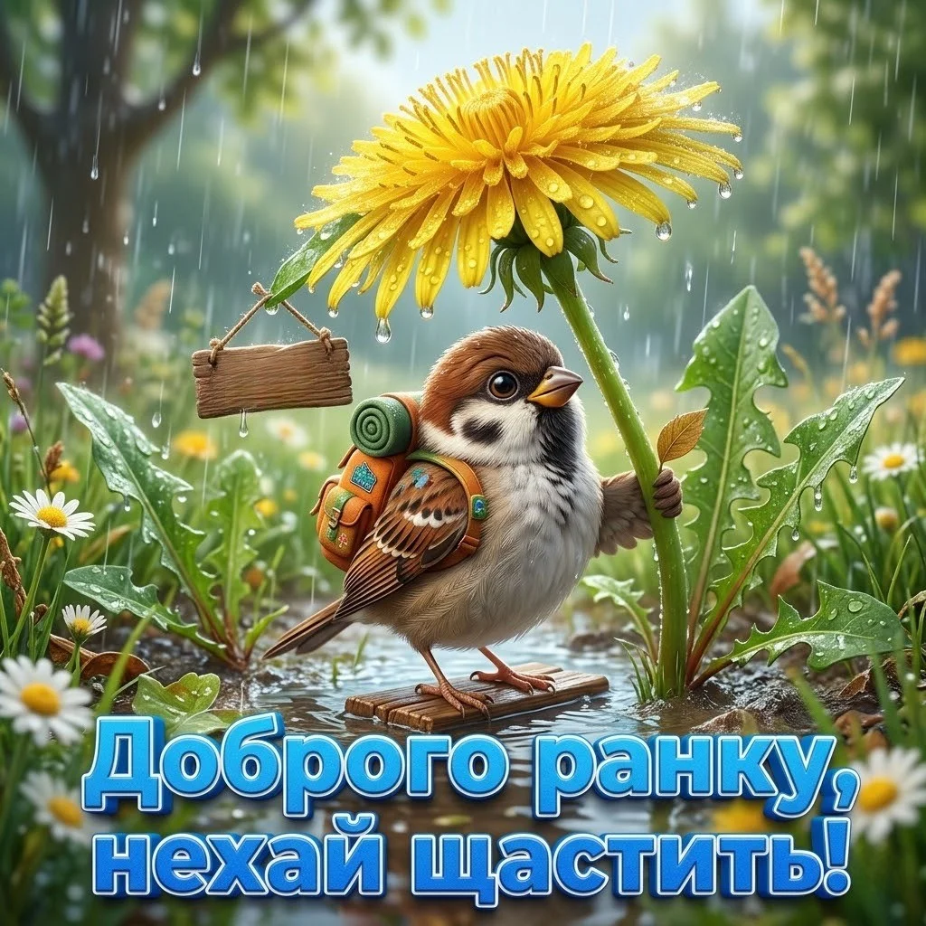 Доброго ранку: весняні картинки, що дарують затишок у дощову погоду