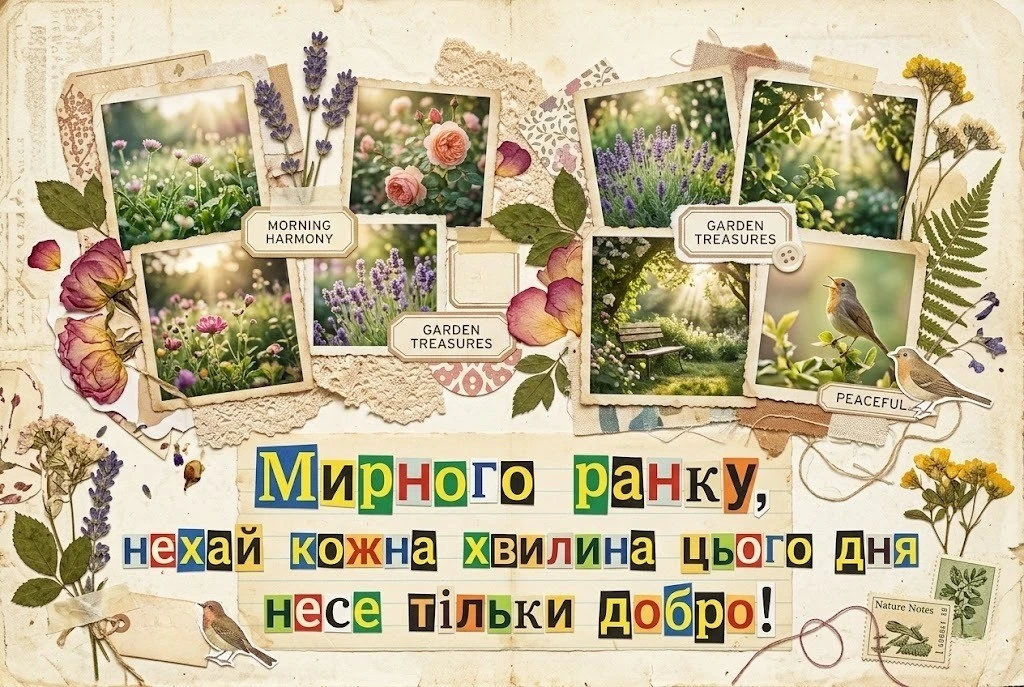 Доброго ранку, мирного дня: найкращі побажання для України у картинках та листівках