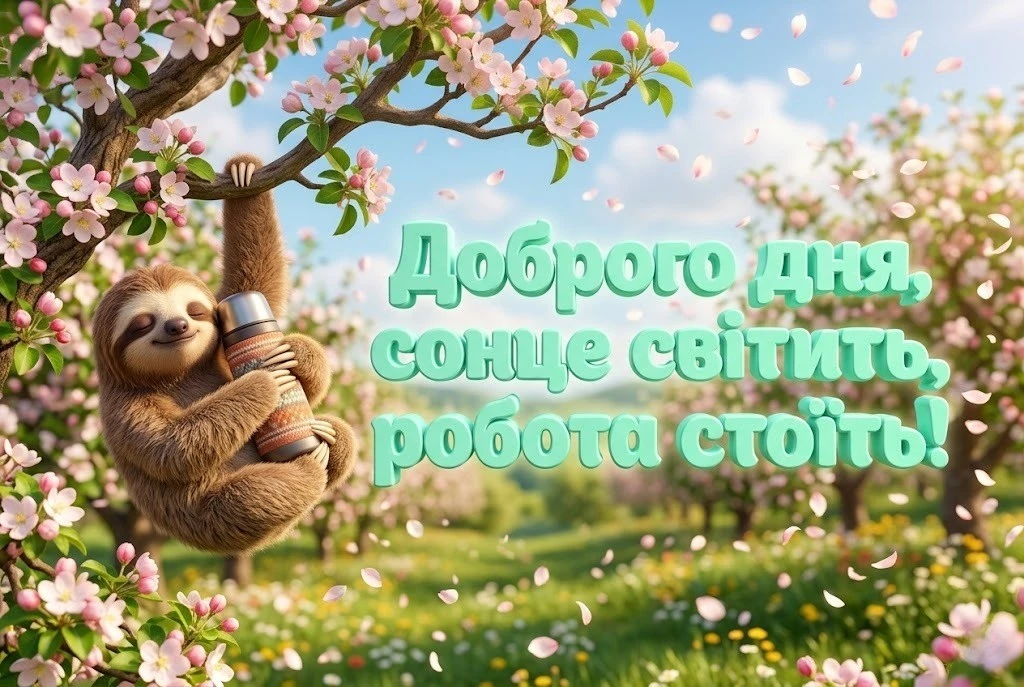 Побажання доброго дня: смішні весняні картинки для найкращого настрою