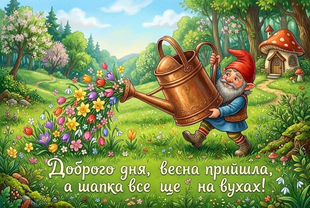Побажання доброго дня: смішні весняні картинки для найкращого настрою