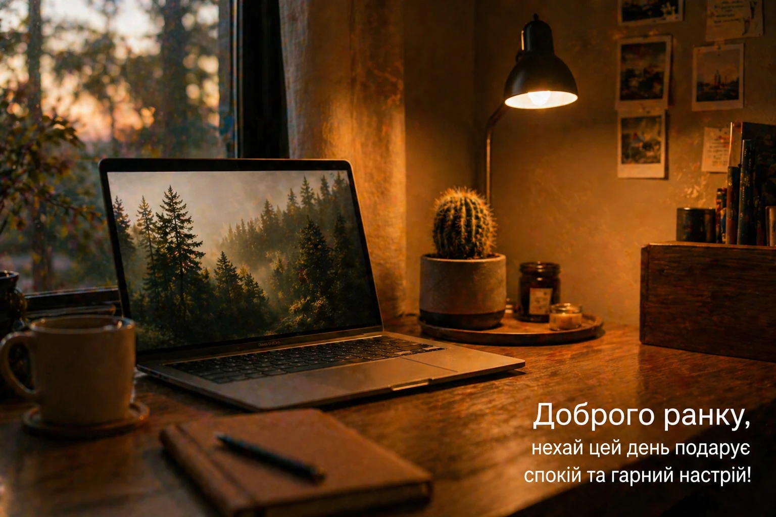 Доброго ранку, почни цей день красиво: душевні вітання та естетичні листівки для гарного настрою