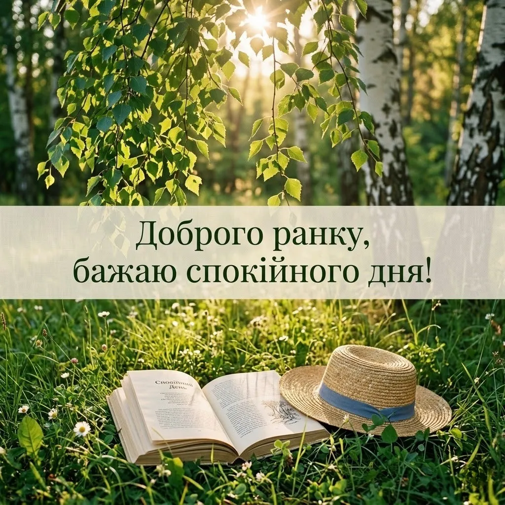 Доброго ранку, почни цей день красиво: душевні вітання та естетичні листівки для гарного настрою
