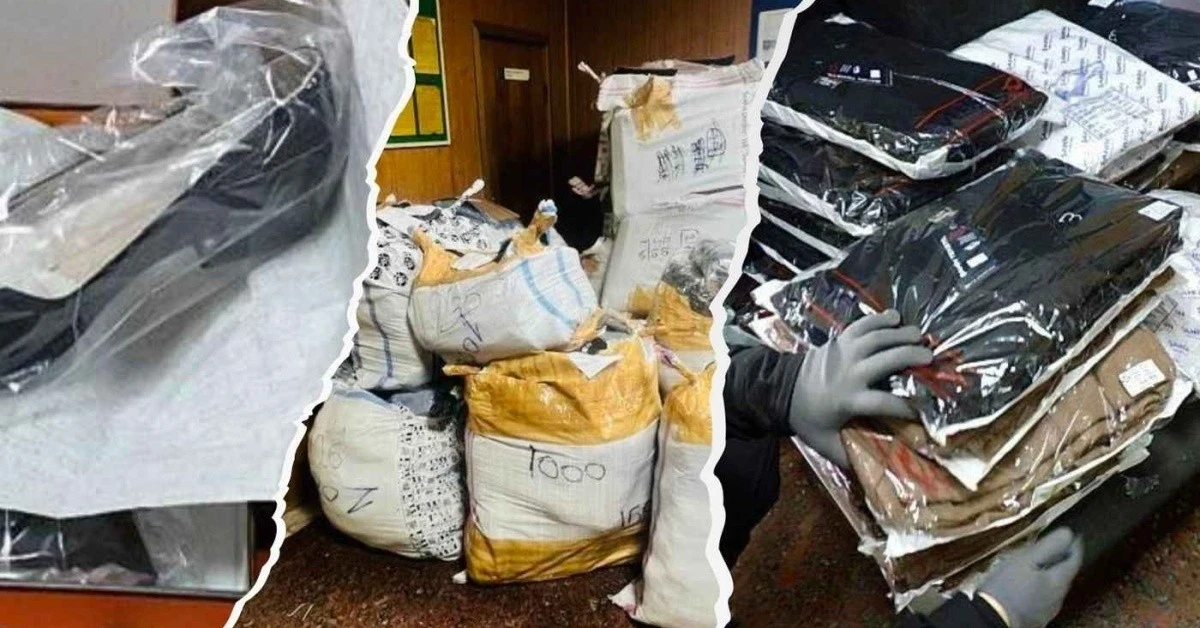 Контрабанда під прикриттям благодійності: на Вінниччині вилучили п’ять тонн турецького одягу