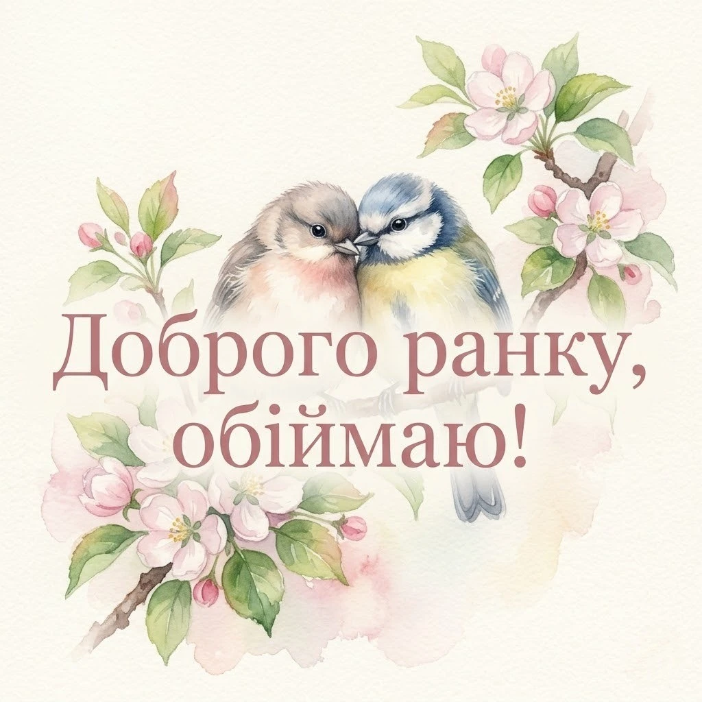 Доброго ранку, обіймаю кохана: ніжні картинки та душевні побажання