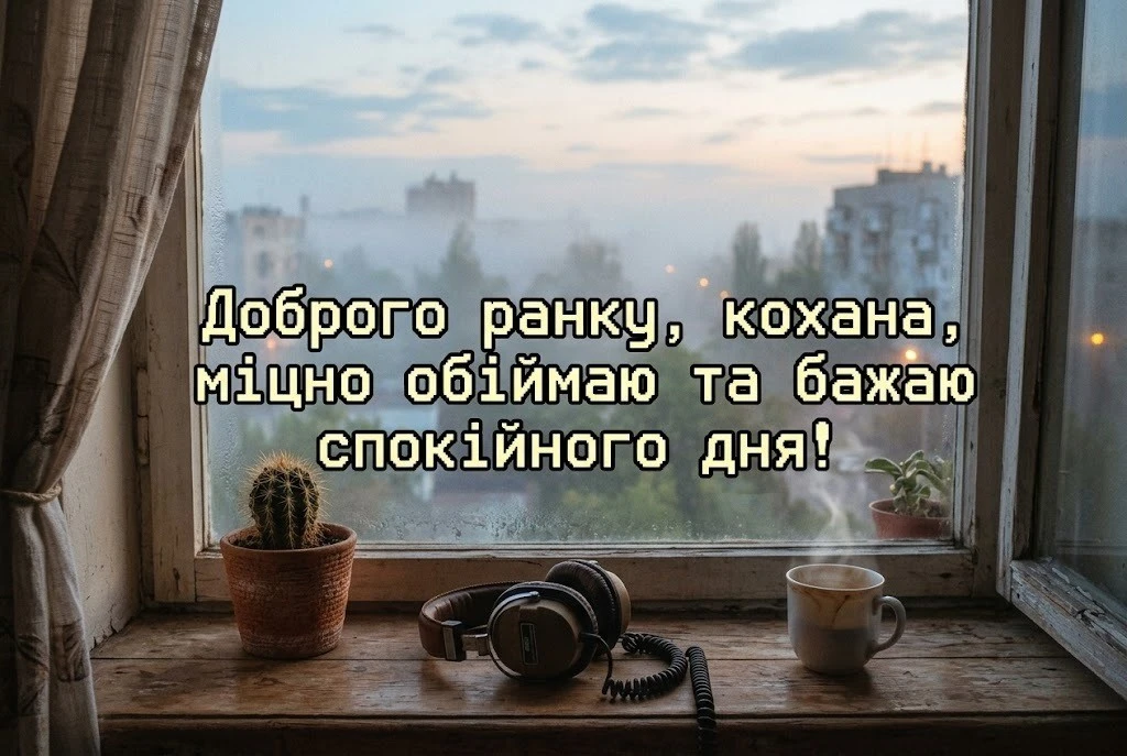 Доброго ранку, обіймаю кохана: ніжні картинки та душевні побажання