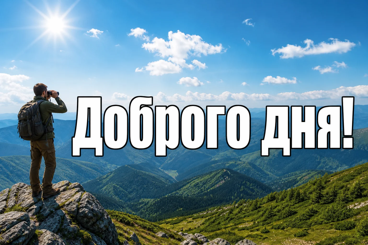 Доброго дня, працюємо для перемоги: надихаючі картинки та щирі побажання для незламної України