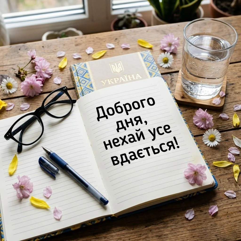 Доброго дня, працюємо для перемоги: надихаючі картинки та щирі побажання для незламної України