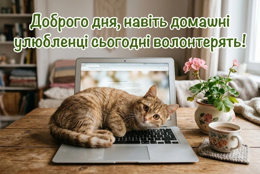 Доброго дня, працюємо для перемоги: надихаючі картинки та щирі побажання для незламної України