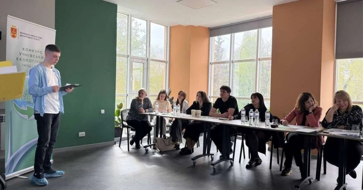 Вінницькі школярі перетворять навчальні заклади на екологічні хаби: результати «Ековектору-2026»