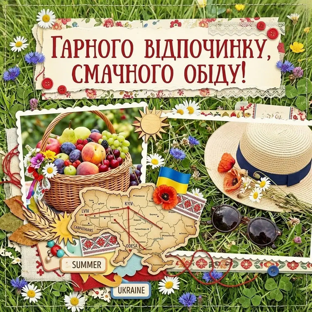 Доброго дня та гарного відпочинку на природі: найкращі картинки та щирі побажання
