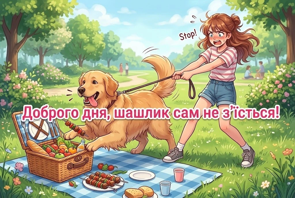 Доброго дня та гарного відпочинку на природі: найкращі картинки та щирі побажання