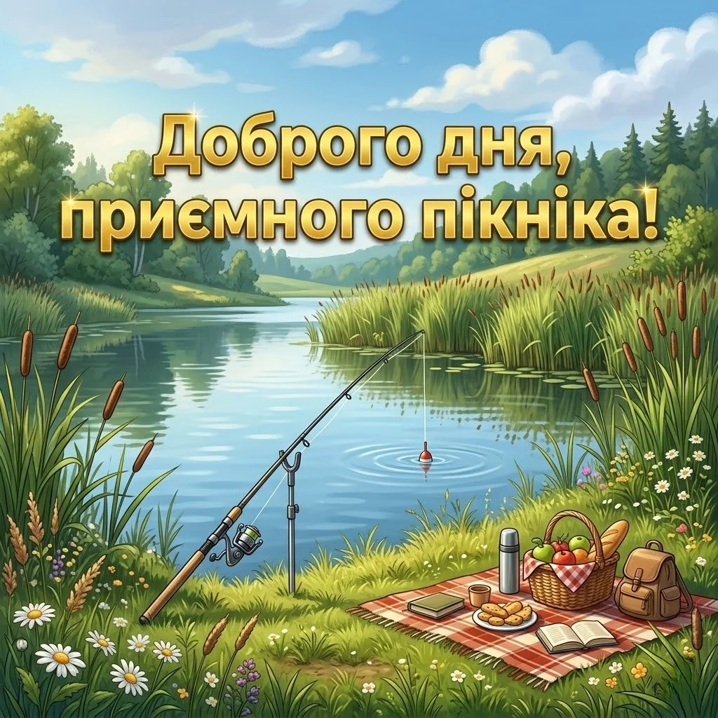 Доброго дня та гарного відпочинку на природі: найкращі картинки та щирі побажання