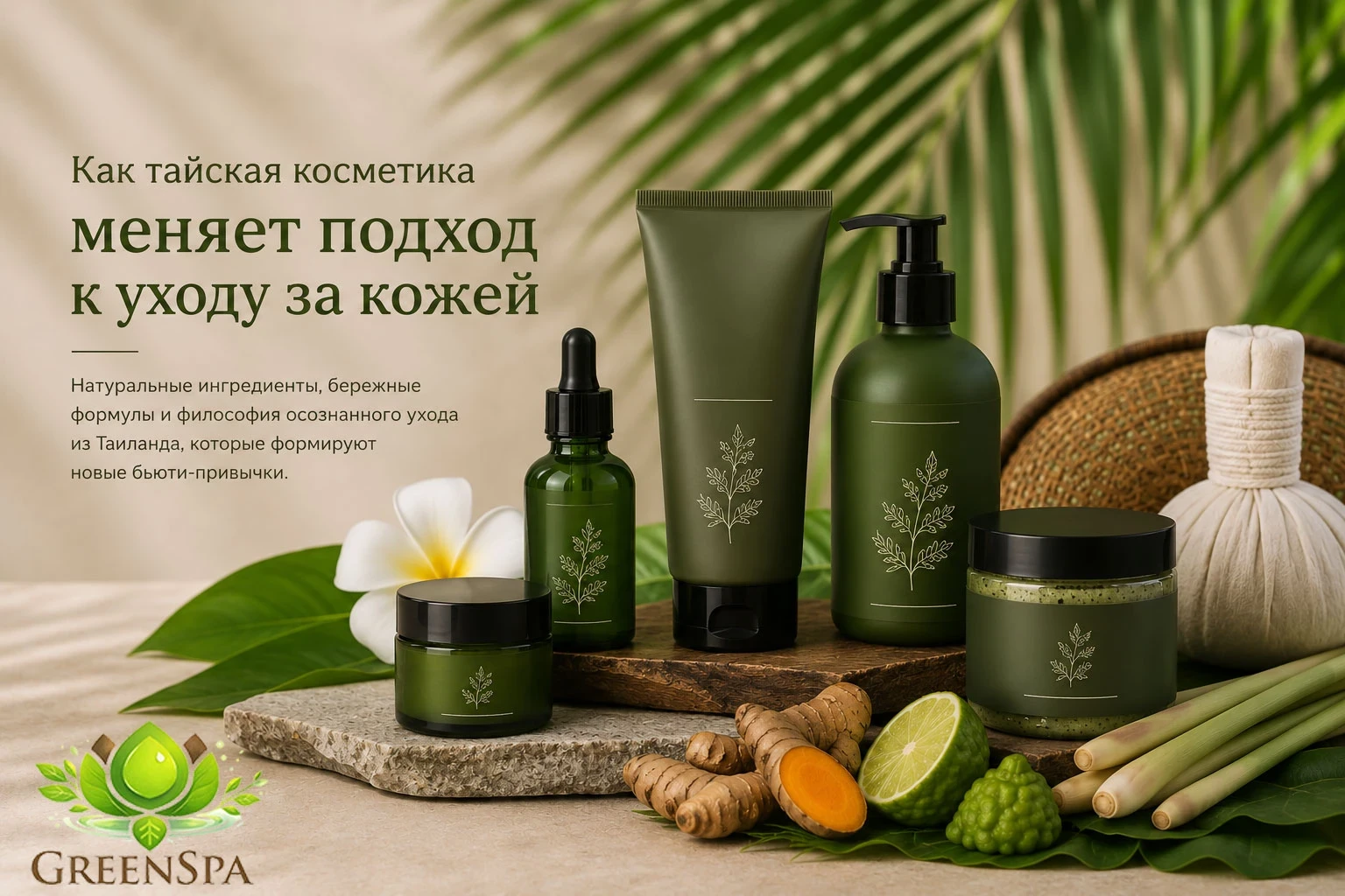 Как тайская косметика от Greenspa меняет подход к косметическому уходу