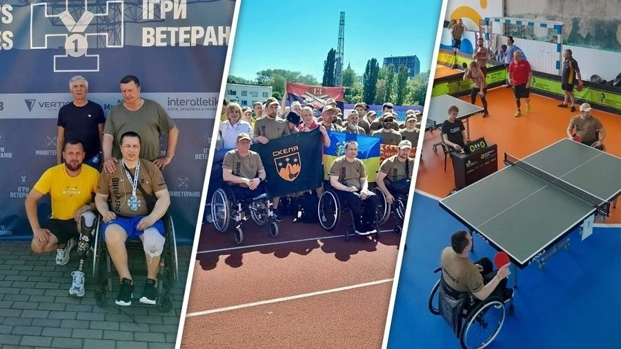 Дворазовий успіх на тенісному корті: вінницький боєць завоював нове срібло на ветеранських змаганнях