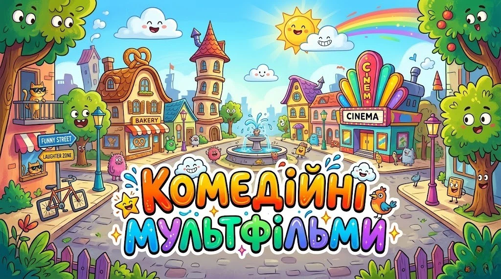 Найсмішніші комедійні мультфільми для домашнього перегляду