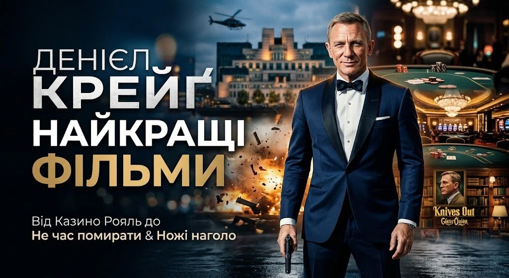 Фільми з Денієлом Крейґом: список і короткі описи