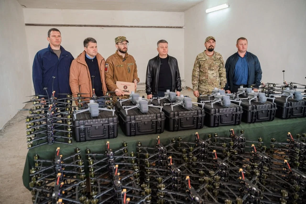 Вінниця передала велику партію дронів для «Червоної калини»