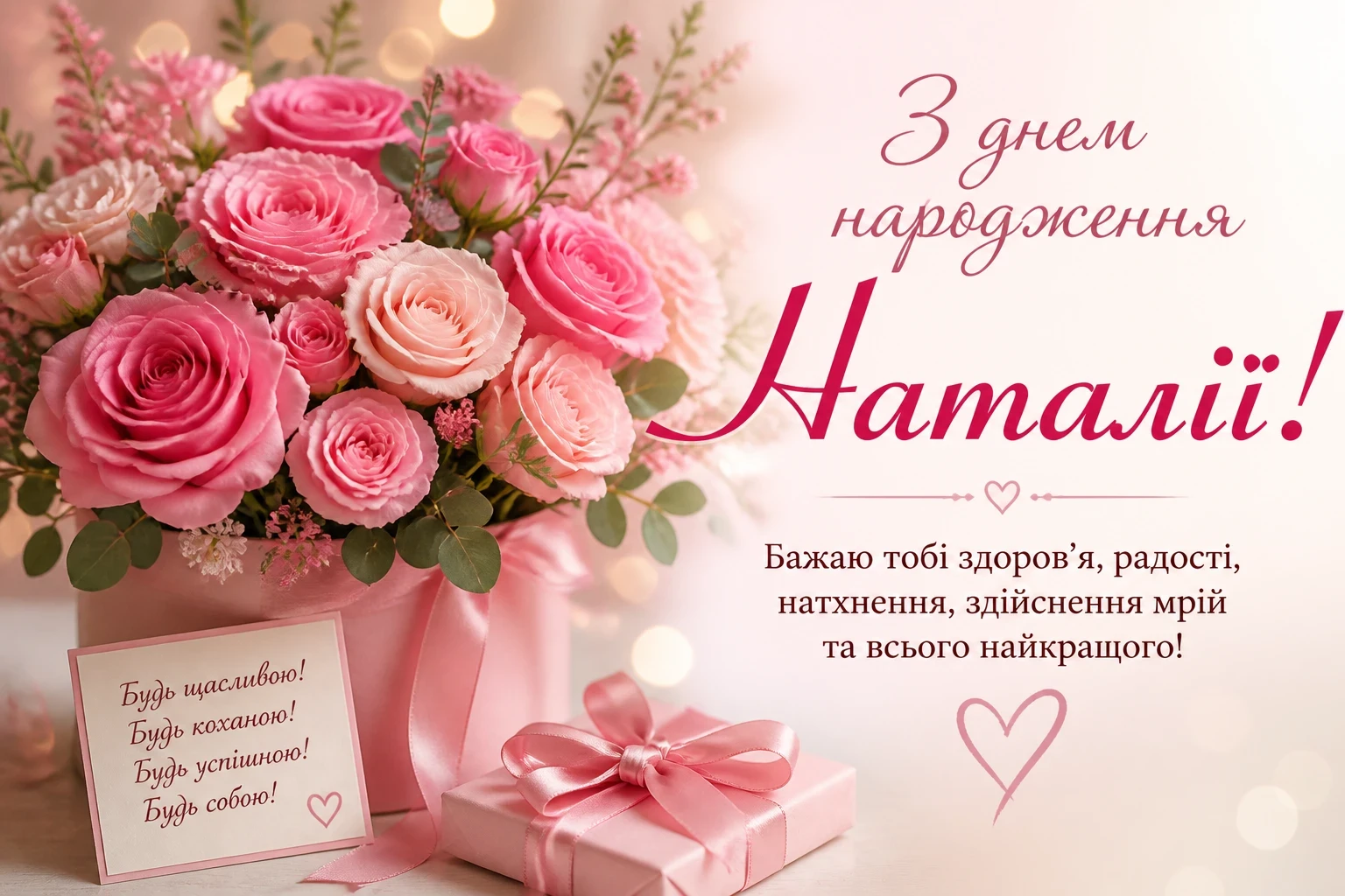 З днем народження Наталії