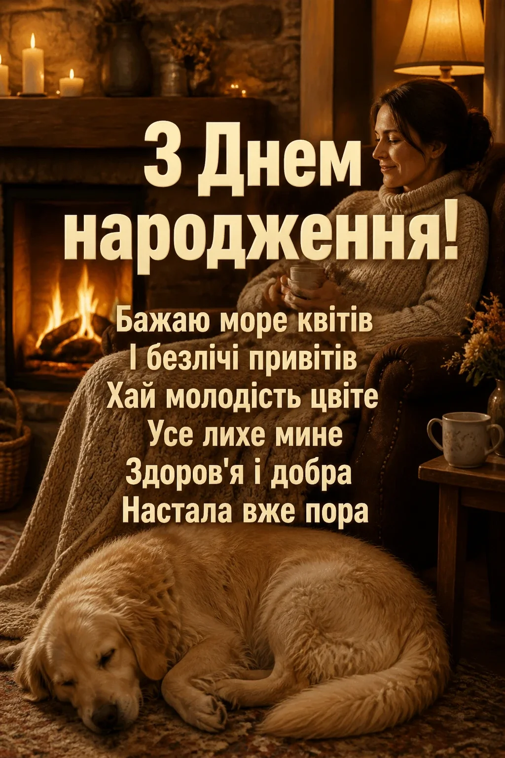 з днем народження - листівки для жінки з днем народження - листівки для жінки