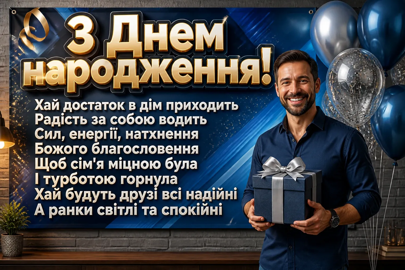 листівки з днем народження чоловіку