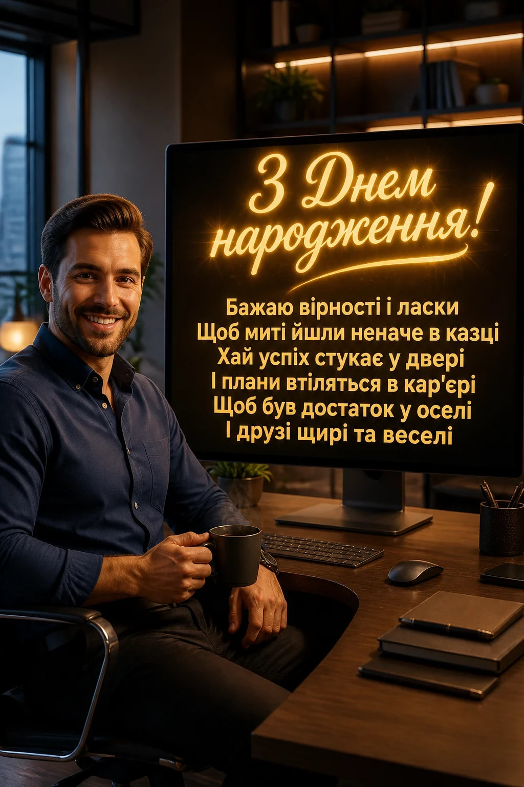 листівки з днем народження чоловіку